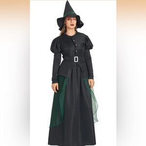 IKALI Women Gothic Witch Costume